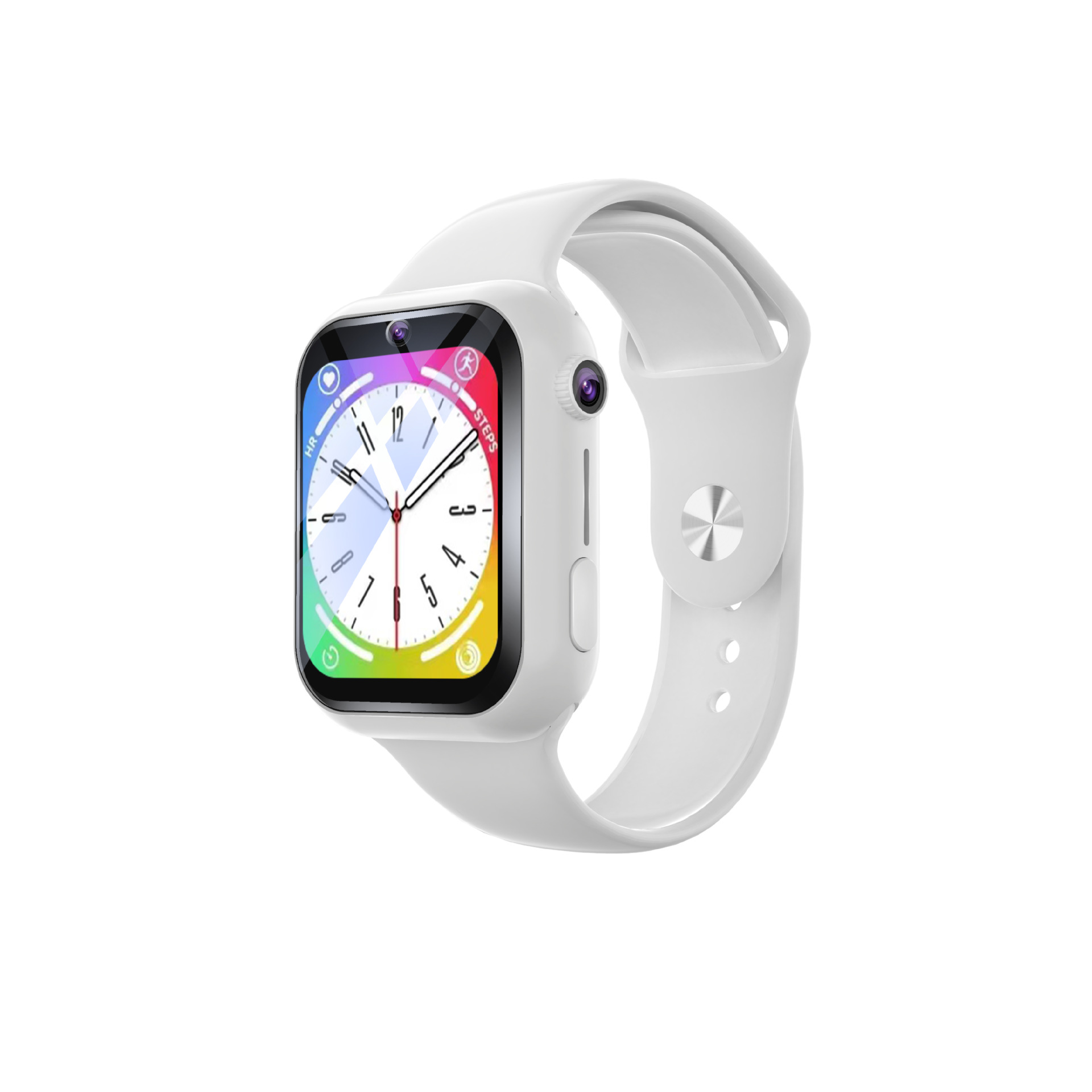 W57 Face Recognition Alipay Positioning Dual Camera Sms Qqnfc Phone Watch Smart Full Netcom Smart Positioning