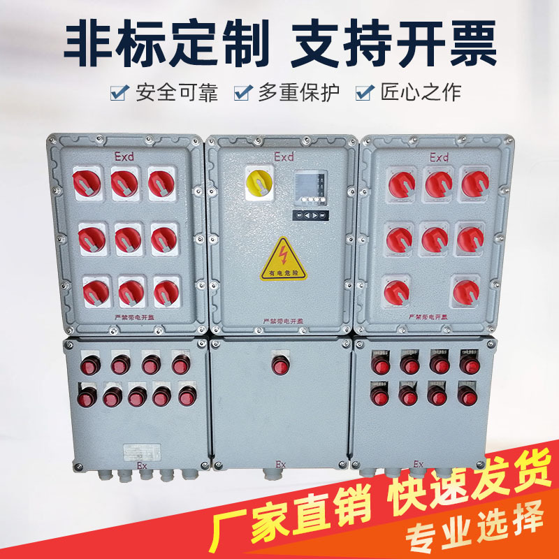 Aluminum Alloy Explosion-Proof Wiring Box Manufacturer Stainless Steel Safe and Durable Maintenance Power Control Distribution Box Wholesale