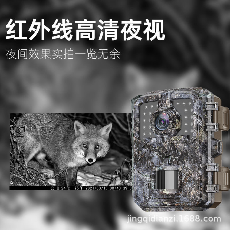 cross-border infrared animal camera outdoor hd hunting camera night vision induction tracking camera hunting camera