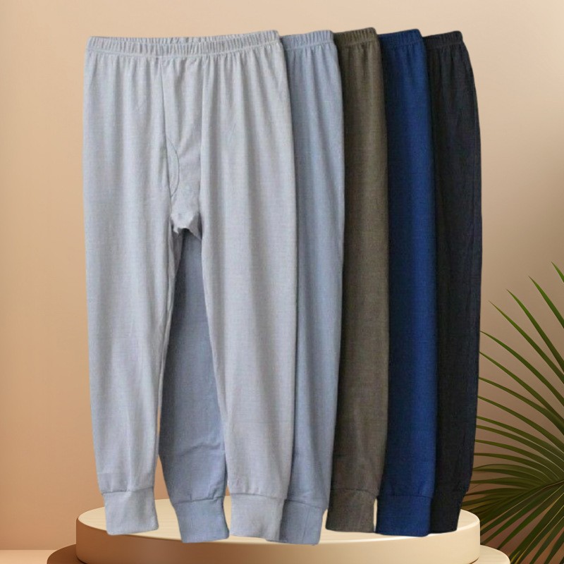 Старомодные осенние брюки для мужчин, оптовая продажа свободных высоких осенних брюк для пожилых людей на храмовой ярмарке