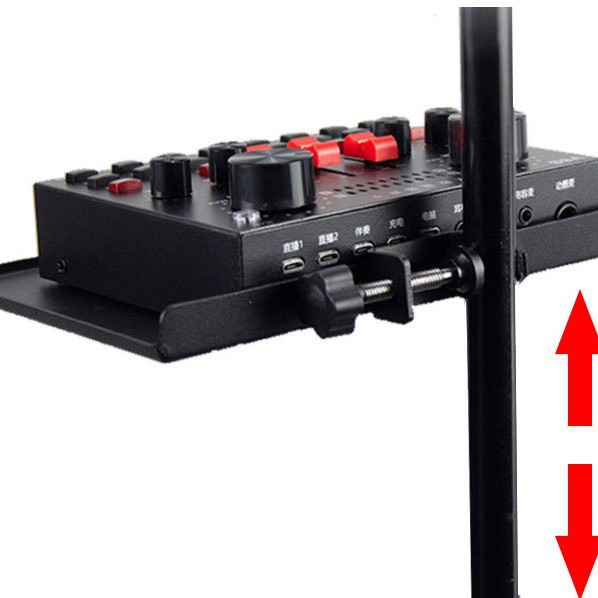 Кронштейн для мобильного телефона живое вещание штатив звуковая карта поднос микрофон мобильный телефон микрофон хранилище поднос мелочи поднос металлический поднос
