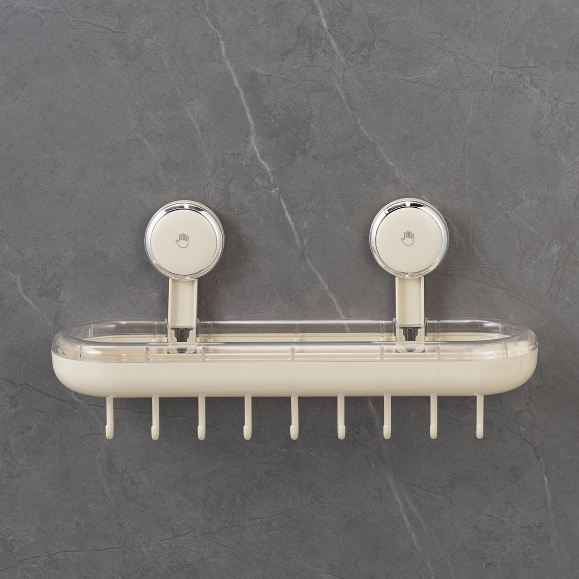 Dongfang Liangjie Bathroom Storage Rack Toilet Sucker Punch-free Wall Makeup Storage Rack Washstand Artifact