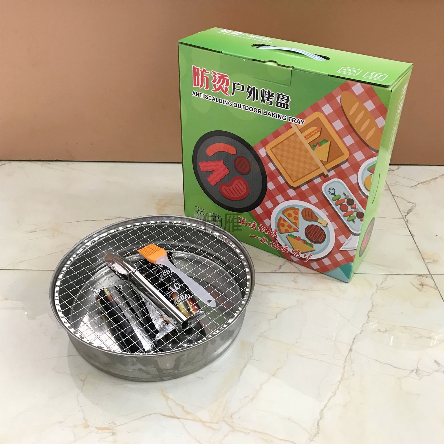 Одноразовый гриль, для барбекю, для выноса, бездымный, оптовая продажа