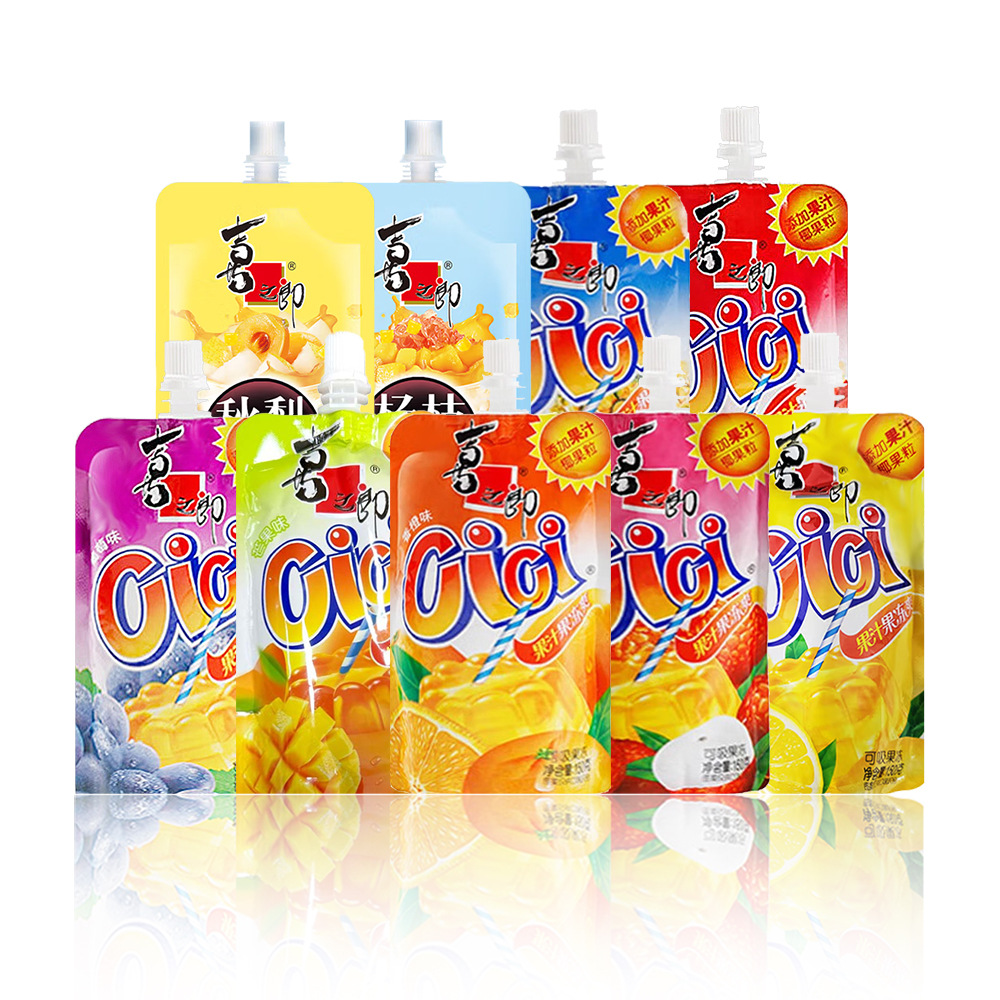 Xichilang suction jelly cici suction jelly snack summer beverage bags 150g in stock wholesale