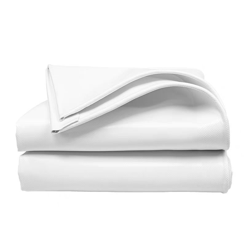 White Knife Scraper Outdoor Tent Cloth Car Cloth Rainproof Sunscreen Cloth High Temperature Resistant Rainproof Cloth Canvas Waterproof