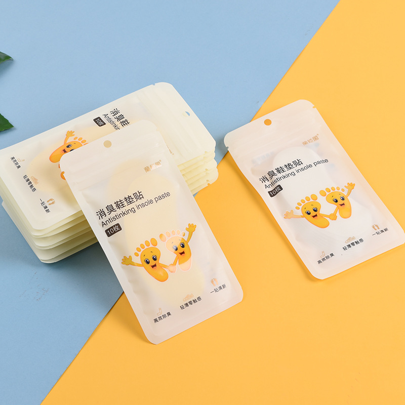 Deodorizing Insoles for Shoes and Socks, Deodorizing Lemon Fragrance Patch, Antibacterial Shoe Patch, Deodorizing Blue Sneakers, Deodorizing Shoe Patch