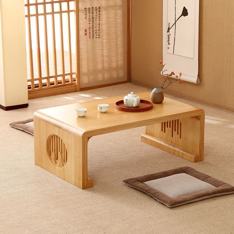 Татами кофейный столик, маленький стол, канг-стол, массивное дерево, стол для окна, низкий стол, китайский стиль, национальный учебный стол