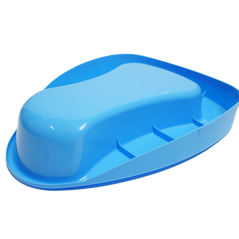 Plastic Large Bedpan Nursing Toilet Catcher Pregnant Woman Toilet Toilet Bedpan Elderly Toilet Patient Blue Urinal