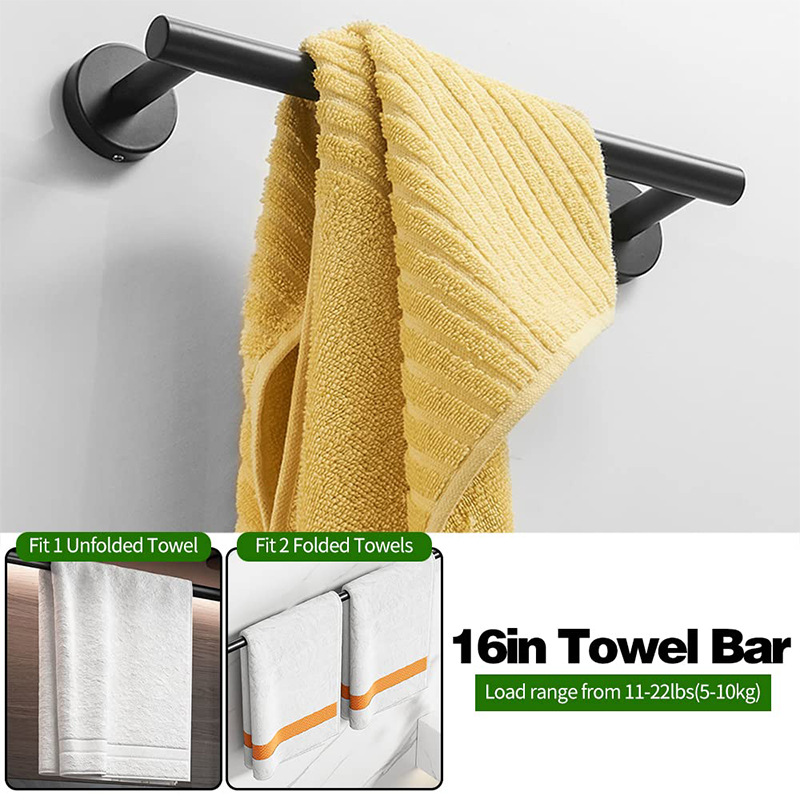 Stainless Steel Bathroom Toilet Towel Rack Bathroom Storage Rack Wall-Mounted Paper Towel Rack Hardware Bathroom Pendant Set