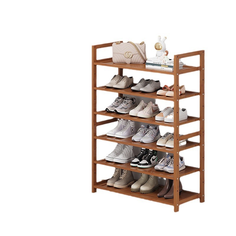 Shoe Rack for Home Entrance Multi-Layer 2024 New Small Narrow Indoor Good-Looking Storage Simple Wanbai