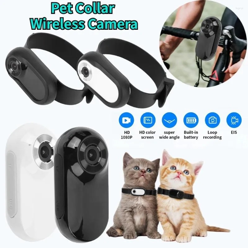 Pet Camera Thumb Camera Cat Perspective Recorder Collar Pocket Sports Mini Portable Ultra-Clear