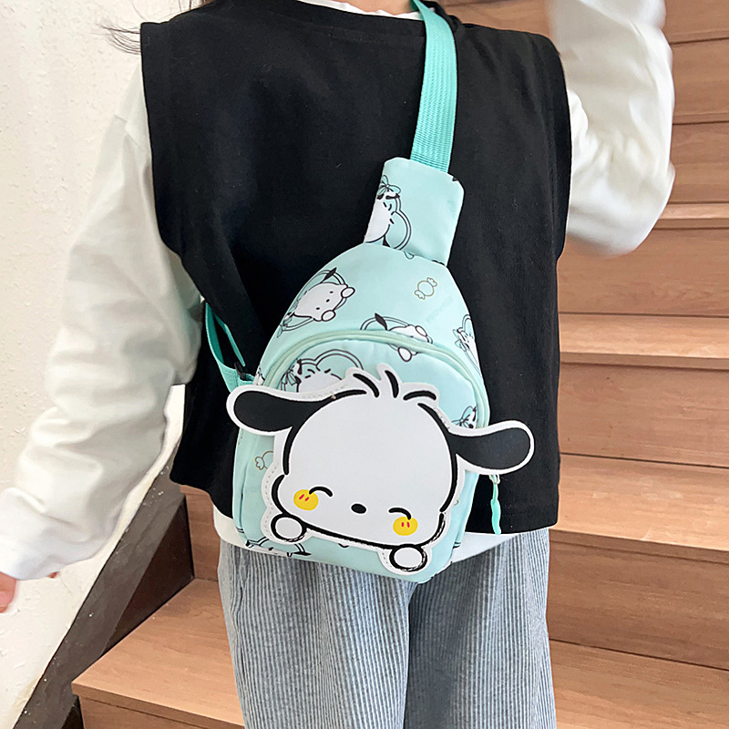 Cute Cartoon Children's Bag Kindergarten Baby Fashion Trendy Casual Small Backpack Girls Stylish Chest Bag Crossbody