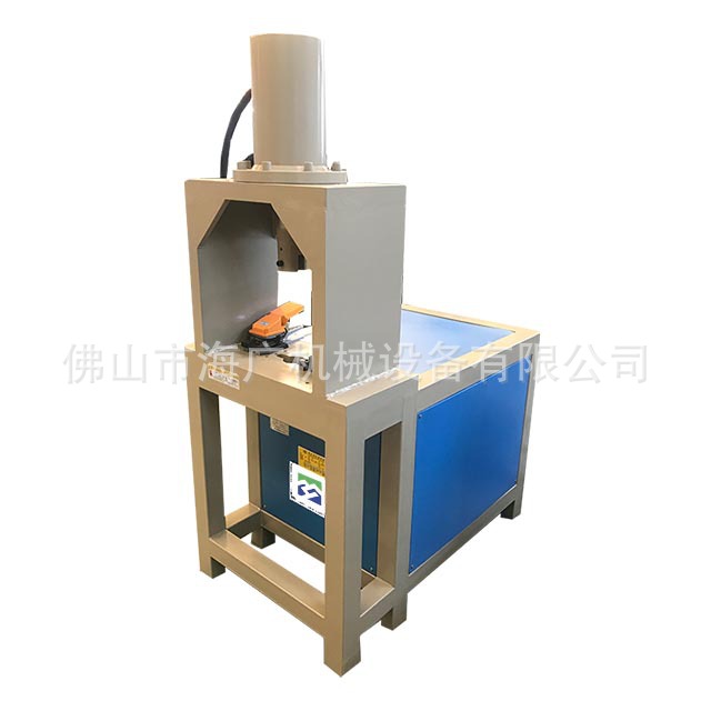 Guardrail Punching Machine Stainless Steel Aluminum Alloy Square Pipe Angle Steel Angle Aluminum Shelf Round Pipe Hydraulic Punching Hydraulic Oil