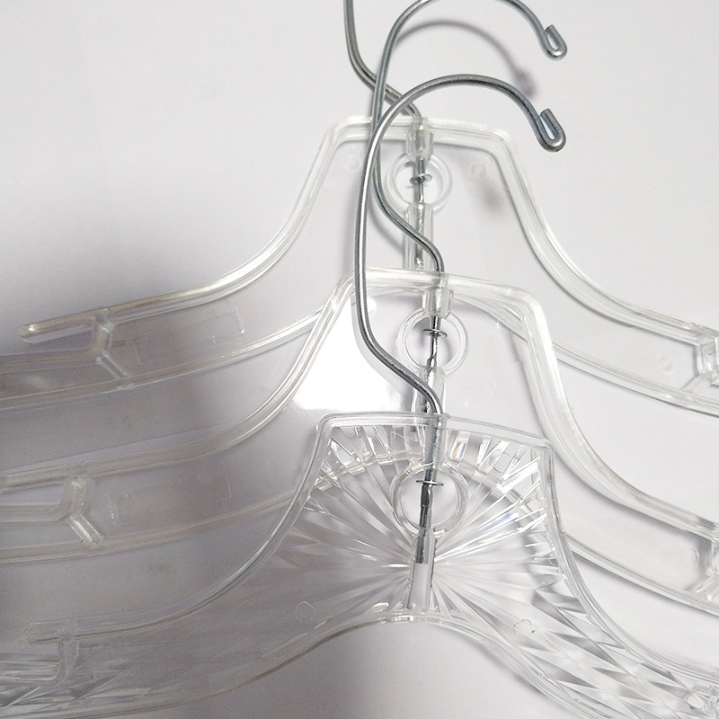 Clothes Rack non-slip clothes rack wet and dry drying rack plastic small neckline clothes hanger multi-functional clothes support