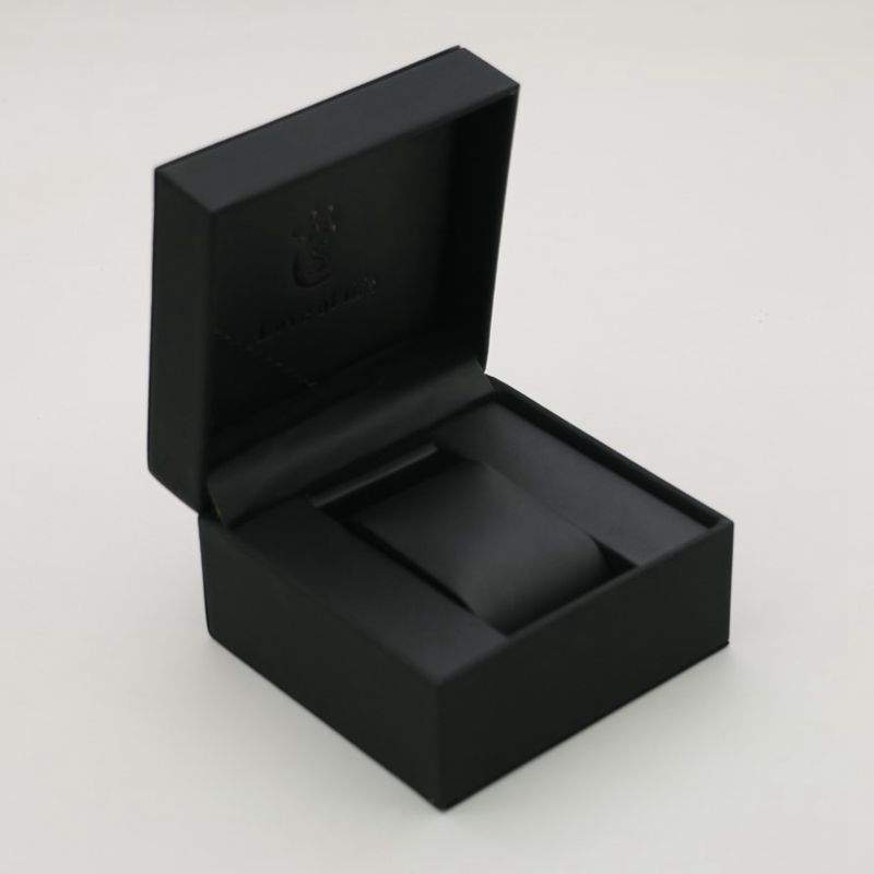 Factory Direct Supply Watch Box, High-End Leather Watch Gift Box, Single Flip Watch Box, Packaging and Storage Can Be Customized