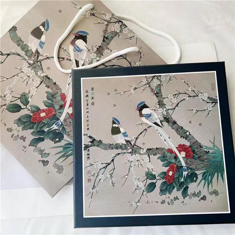 2025 high-end exquisite packaging scarf scarf special gift box creative packaging box handbag a variety of styles