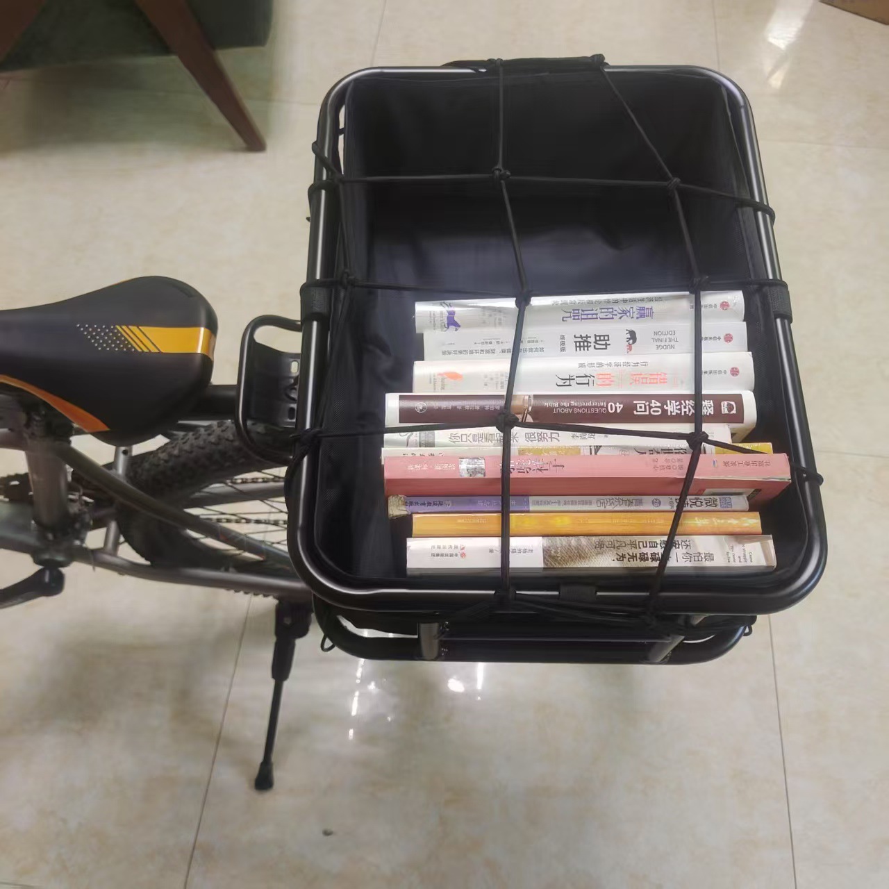 Корзина для электросамоката, задняя корзина для домашних животных, большая ёмкость