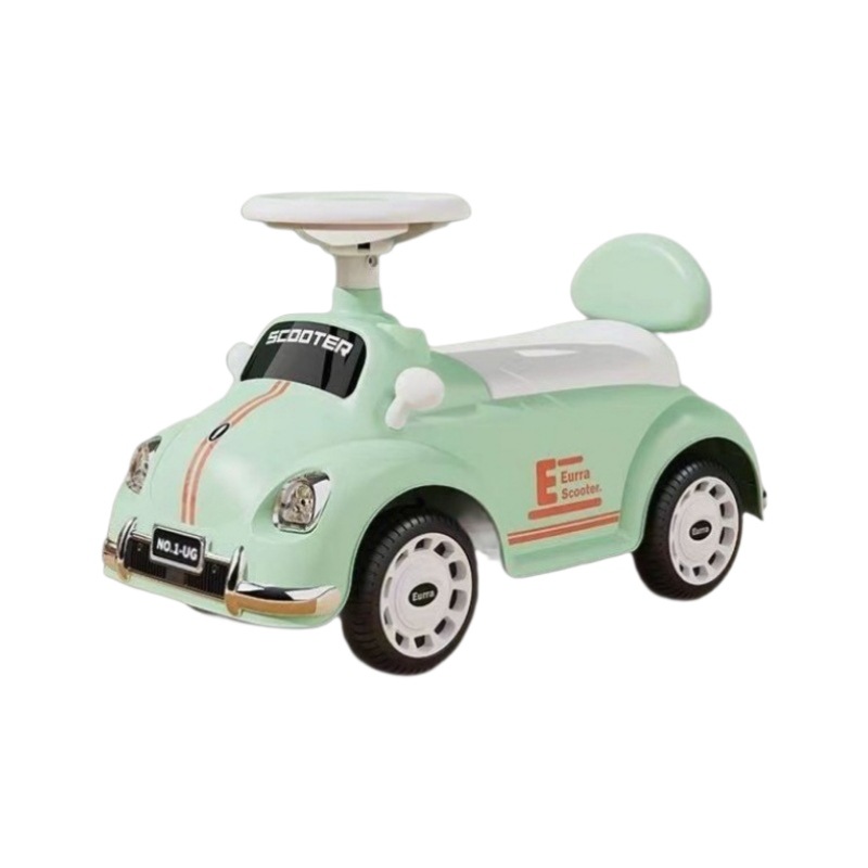C Aishangxing New Model Toddler Gift Toy Car for Boys and Girls Aged 1-3, Anti-Rollover Scooter, Children's Retro Style
