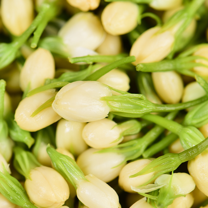 Full Box of 10 Bags of Yunnan Jasmine Water Soaked Salted Wild Vegetables and Wild Flowers Stir-Fried Vegetables, Stir-Fried Eggs, Cold Salad Special Dishes