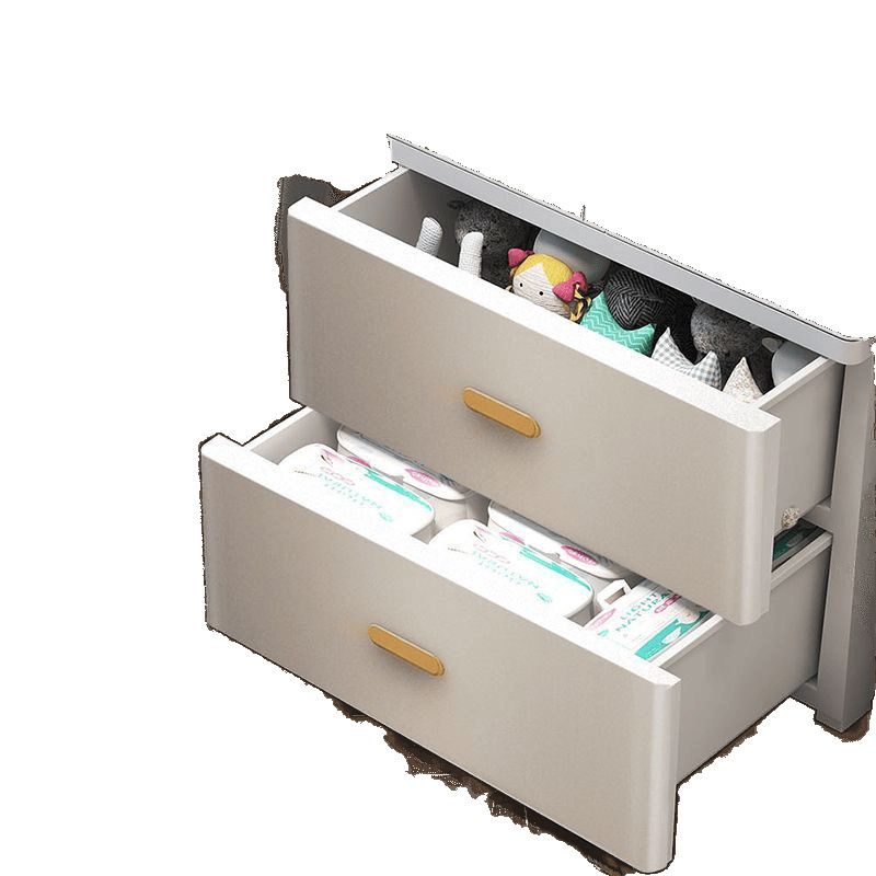 Baby Wardrobe Storage Cabinet Drawer-Type Home Bedroom Children's Clothes Storage Cabinet Rental Room Modern Simple Wardrobe