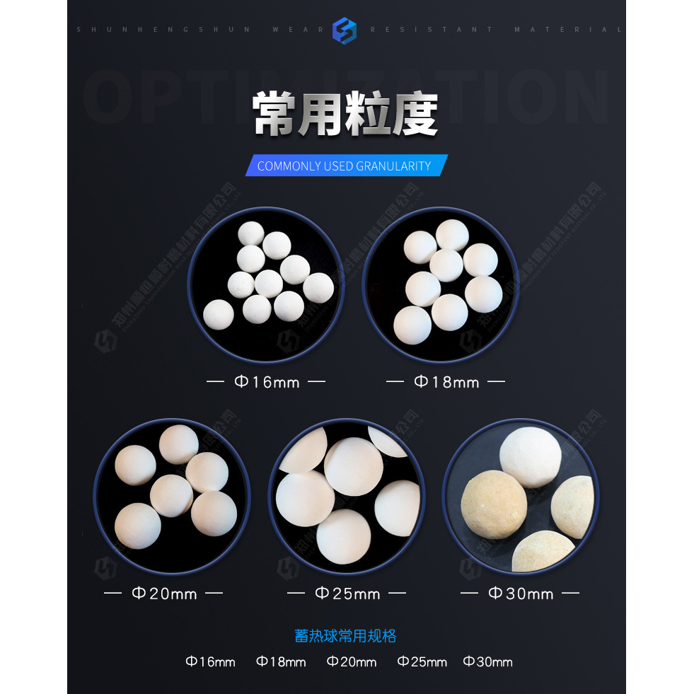 Regenerative melting furnace for ladle baking and metal refining industry Regenerative ball fuel Regenerative ball in stock for industrial furnace