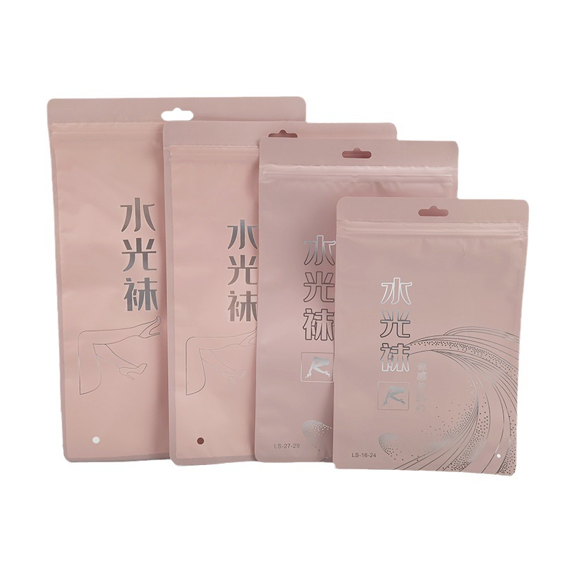 Water-Glossy Stocking Packaging Bags, Bare-Leg Pants, Nude Stockings, Plastic Self-Sealing Bags, Leggings Packaging Bags, in Stock and Hot-Selling