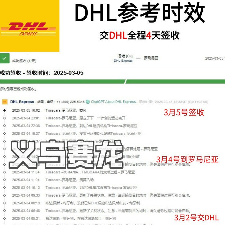 International Logistics Europe DHL International Express Sensitive Goods Line Liquid Paste Powder Cosmetics to Europe
