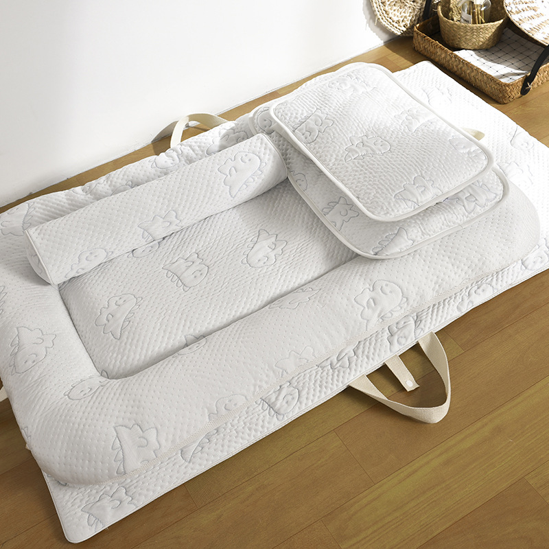 Cross-Border Small Dinosaur Baby Cold-Sensing Children's Cooling Mat Cooling Pillow Breathable Mesh Nap Mattress Summer Soft Mat Nap Mat