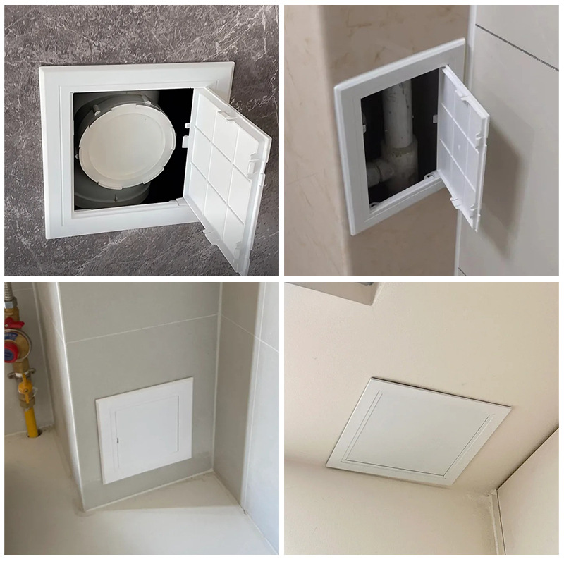 Ceiling Gypsum Air Conditioning Maintenance Access Door Sewer Pipe Cover Plate Hole Pipe Concealed Decorative Cover Ceiling Access