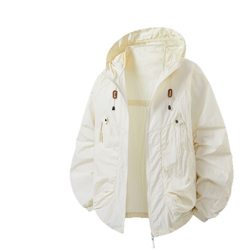 2025 New Summer Hooded Sun Protection Clothing for Men and Women, Outdoor Fishing Anti-Uv Breathable Jacket