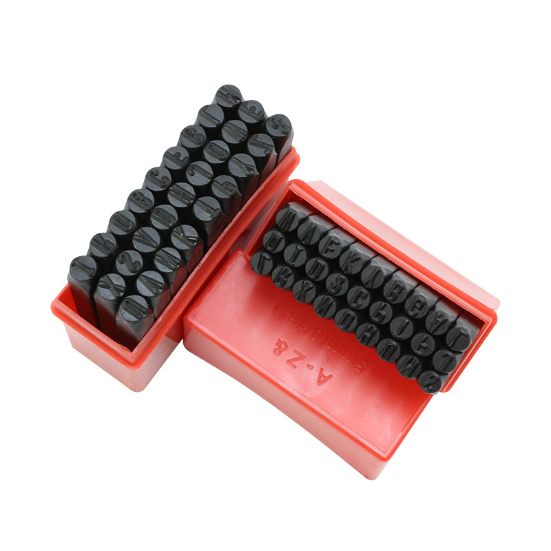 Steel Number Number Number Letter Punch Steel Seal Leather Logo Seal Number Punch English Letter Punch Steel Seal