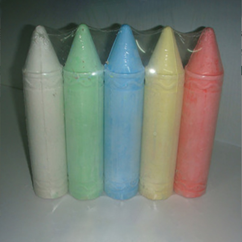 Large Bold Bullet Sidewalk Easy Clean Street Industrial Dust Free Timber Steel Pipe White Color Chalk