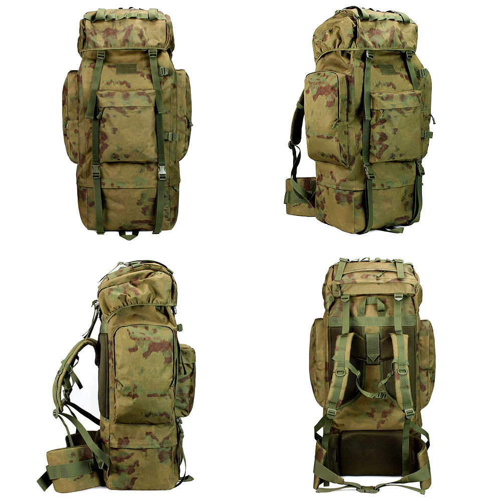 Junsheng New 100L Mountaineering Bag Tactical Backpack Camouflage Backpack Travel Outdoor Mountain Travel Bag Backpack