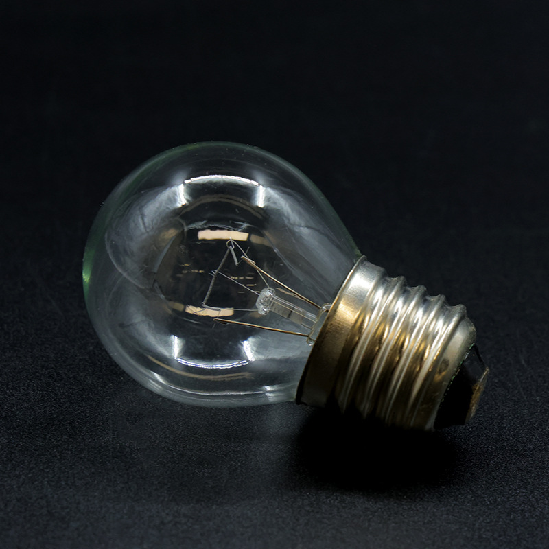 G45 insulated cabinet bulb E27 oven high temperature bulb