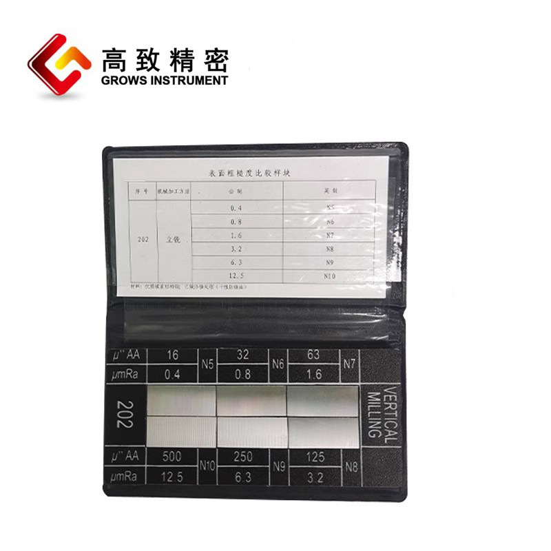 Surface Roughness Comparison Sample Block, Sample, Lathe, Milling Cutter, Flat Milling, Flat Grinding, Grinding, External Grinding, Notebook Style
