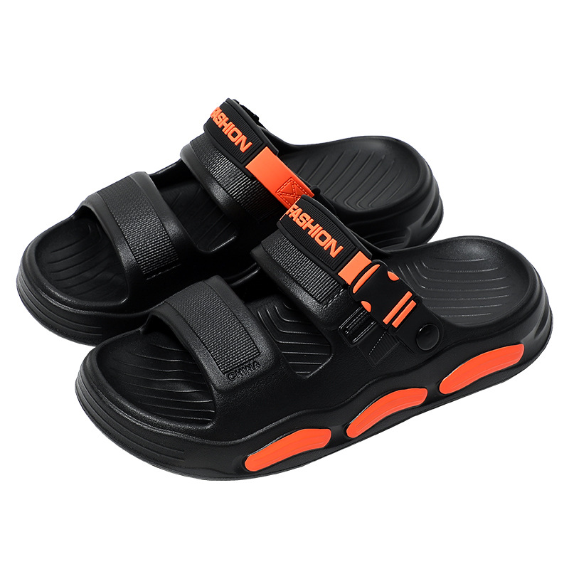 Men's Slippers for Outer Wear 2025 New Sandals for Men Driving Soft-Soled Beach Shoes Summer Sports Slippers for Men