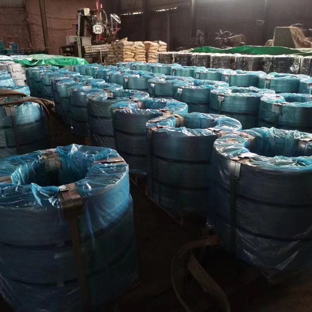 Rewound Automatic Strapping Tape, Hot-Dip Galvanized Strapping Tape, Corrugated Pipe Galvanized