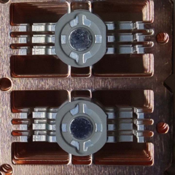 Dongguan LED bracket manufacturers produce imitation lumen six-legged RGB all-copper bracket