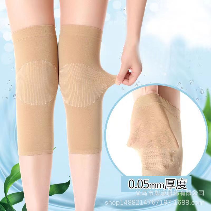 summer ultra-thin breathable seamless knee warm prevention old cold legs men and women air-conditioned room protection
