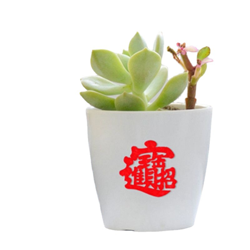 Happy housewarming decoration small blessing sticker new home moving ceremony supplies home layout door stickers New Year window stickers