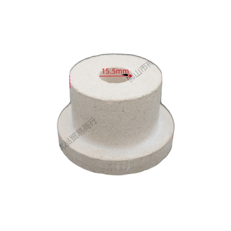 Ceramic Alumina Corundum Tube Furnace Plug Tube Plug High Temperature T-Type Ceramic Plug Flange Porcelain Head Insulating Porcelain Tube