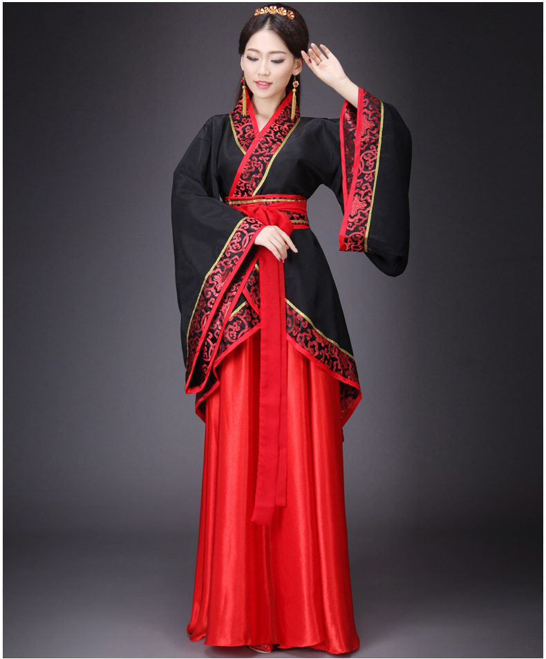 Ancient Chinese Clothing Men's and Women's Adult Tang Clothing Fairy Princess Couple's Performance Dress Ru Wide Sleeve Traditional Classical Chinese Style