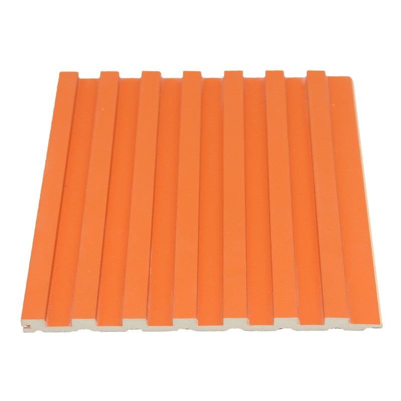 SOURCE Factory undertakes foreign trade orders wood plastic solid grid background wall bamboo fiber wall panel