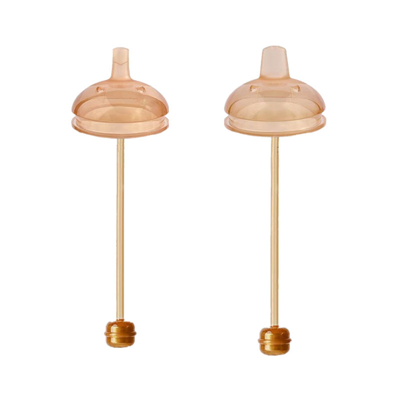 Bei Zhixing Suitable for Shixi 7.2 Bottle Accessories Baby Duck Beat Pacifier Replacement Head Change Learning Drinking Straw Gravity Ball