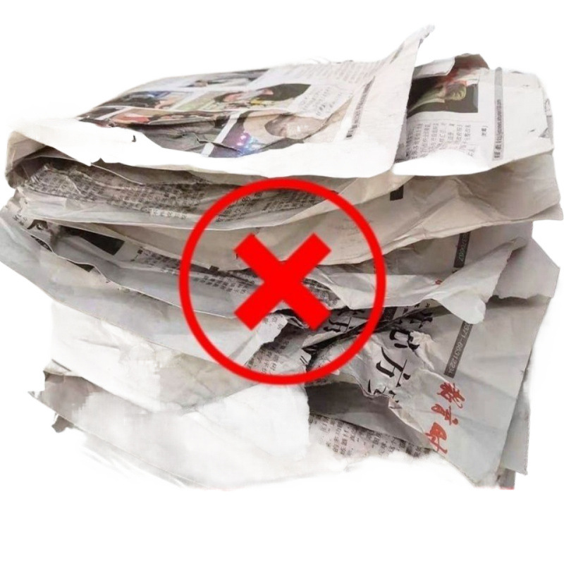 Newspaper old and new wrapping paper waste big newspaper tabloid paper packaging wallpaper cleaning filling generation hair generation