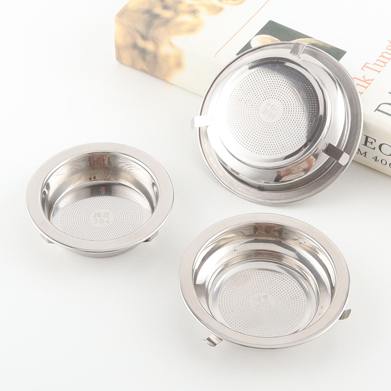 304 нержавеющая сталь, среднее ситечко для чая, карточный тип