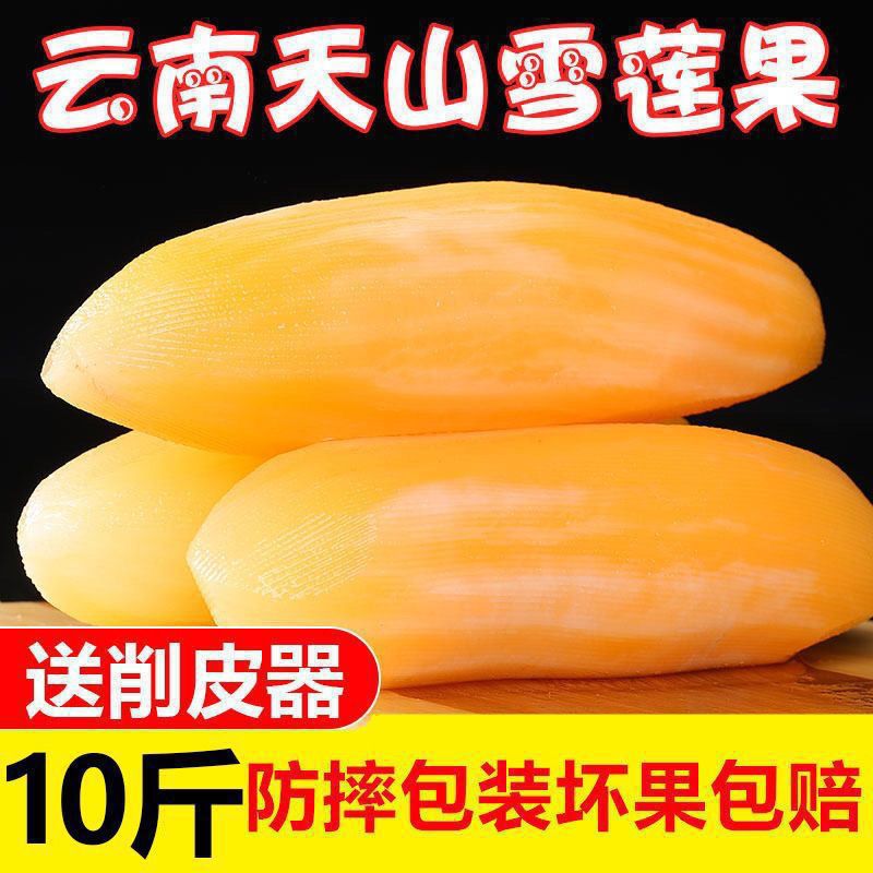 Фрукт юньнаньского желтого сердца Тяньшань свежая прямая доставка корень снежного лотоса сезонный
