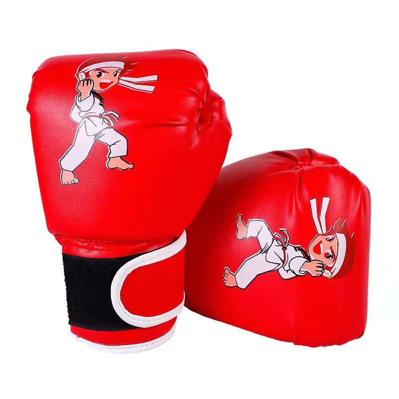 Boxing Gloves Sanda Sandbag Sandbag Men's Muay Thai Adult Children's Training Women's Fitness Fighting Muay Thai Half Finger Knuckles