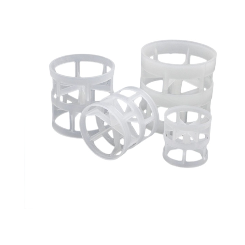 Pp Bauer Ring New Material PP Bauer Ring 50mm Acid and Alkali Resistance Corrosion Resistance High Mass Transfer Polypropylene Bauer Ring