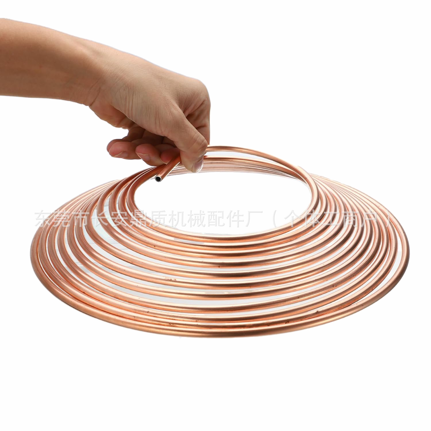 Cross-border e-commerce hot-dip gold-plated copper-coated brake pipe brake iron pipe 1/4 gold 16 accessories 25FT9048